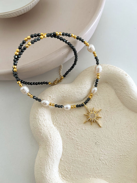 Bright star necklace